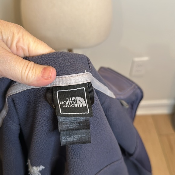 THE NORTH FACE WOMENS ZIP UP JACKET HOOD WATER RESISTANT ZOPPER POCKETS SZ XS - Picture 10 of 11